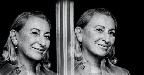 murielle and prada|miuccia prada interview.